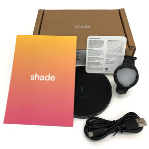 Shade wearable UV sensor